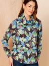 Regatta-Printed-Soft-Touch-Tee-BlueGreen-Leaf-Print Sale