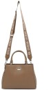 Guess-Madix-Satchel-Bag-Brown Sale