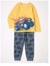 Milkshak-Pyjama-Set-YellowBlue Sale