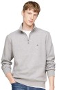 Tommy-Hilfiger-Essential-Cotton-Zip-Mock-Neck-Knit Sale