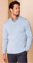 Reserve-Australian-Merino-V-Neck-Knit-Light-Blue Sale