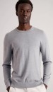 Blaq-Australian-Merino-Crew-Neck-Knit-Grey-Marle Sale