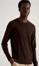 Blaq-Australian-Merino-Crew-Neck-Knit-Chocolate Sale