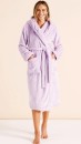 Soho-Fleece-Robe-Lilac Sale