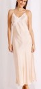 Chloe-Lola-Signature-Satin-Long-Chemise-Ecru Sale