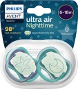Philips-Avent-Ultra-Air-Soother-Nighttime-Glow-6-18-Months-2-Pack Sale