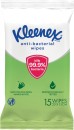 Kleenex-Anti-Bacterial-Wipes-15-Pack Sale