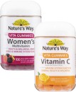 Natures-Way-Adult-Vita-Gummies-Womens-Multivitamin-100-Pack-or-Vitamin-C-120-Pack Sale