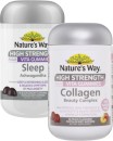 Natures-Way-High-Strength-Adult-Vita-Gummies-Sleep-Ashwagandha-40-Pack-or-Collagen-Beauty-Complex-50-Pack Sale