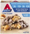 Atkins-Low-Carb-Caramel-Chocolate-Nut-Roll-Bars-5-Pack-220g Sale