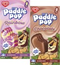 Streets-Rainbow-or-Chocolate-Paddle-Pop-Sticks-8-Pack-544mL Sale