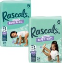 Rascals-Premium-Nappy-Pants-22-Pack-29-Pack Sale