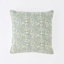 Aarvi-Wood-Block-Cushion-Green Sale