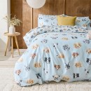 Lucky-Reversible-Flannelette-Quilt-Cover-Set Sale