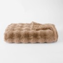 Malmo-Faux-Fur-Throw-Carob Sale