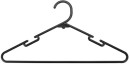 12-Pack-Plastic-Hangers-Black Sale