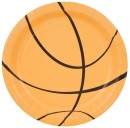 16-Piece-Basketball-Paper-Plates Sale