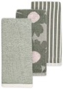 3-Pack-Floral-Green-Tea-Towels Sale
