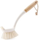 Bamboo-Handle-Scrubbing-Brush-White Sale