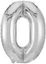 Giant-Number-0-Foil-Balloon-Silver Sale
