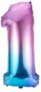 Giant-Number-1-Foil-Balloon-Multi Sale