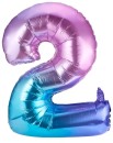 Giant-Number-2-Foil-Balloon-Multi Sale