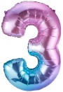 Giant-Number-3-Foil-Balloon-Multi Sale
