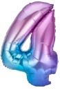 Giant-Number-4-Foil-Balloon-Multi Sale