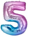 Giant-Number-5-Foil-Balloon-Multi Sale