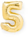 Gold-Look-Giant-Number-5-Foil-Balloon Sale