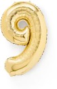 Gold-Look-Giant-Number-9-Foil-Balloon Sale
