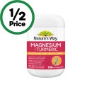 Natures-Way-Magnesium-Turmeric-Tablets-Pk-150 Sale