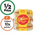 Golden-Crumpet-Rounds-Pk-6 Sale