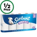 Sorbent-3-Ply-Toilet-Paper-Pk-10 Sale