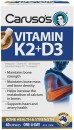 Carusos-Natural-Health-Vitamin-K2-D3-60-Capsules Sale