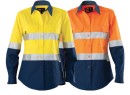 ELEVEN-Womens-AEROCOOL-Hi-Vis-Spliced-LS-Shirt-with-Perforated-3M-Tape Sale