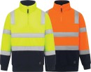 NEW-ELEVEN-Fleece-Qtr-Zip-Hoop-Taped-Pullover Sale
