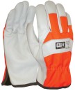 Blue-Rapta-Hi-Vis-Leather-Riggers-Gloves Sale