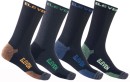 ELEVEN-Bamboo-Crew-Socks-5-Pack-BlackMulti Sale