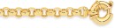 9ct-Gold-19cm-Solid-Belcher-Bolt-Ring-Bracelet Sale