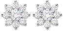 Alora-10ct-Gold-1-Carat-TW-Lab-Grown-Diamond-Flower-Cluster-Stud-Earrings Sale