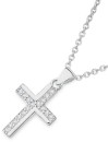 Sterling-Silver-Cubic-Zirconia-Cross-Pendant Sale