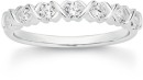 Sterling-Silver-Cubic-Zirconia-Hugs-Kisses-Ring Sale