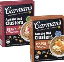 Carmans-Aussie-Oats-Crunchy-Clusters-450g Sale