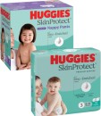 Huggies-Skin-Protect-Nappies-74-Pack-or-Nappy-Pants-42-Pack-58-Pack Sale