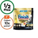 Finish-Ultimate-Plus-Dishwasher-Tablets-Pk-72 Sale