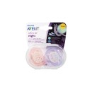 Avent-Night-Time-Soother-0-6m-Pk-2 Sale