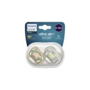 Avent-Ultra-Air-Soother-6-18m-Pk-2-Assorted Sale