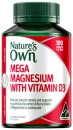Natures-Own-Mega-Magnesium-with-Vitamin-D3-100-Tablets Sale