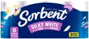 Sorbent-Silky-White-3-Ply-Toilet-Rolls-8-Pack Sale